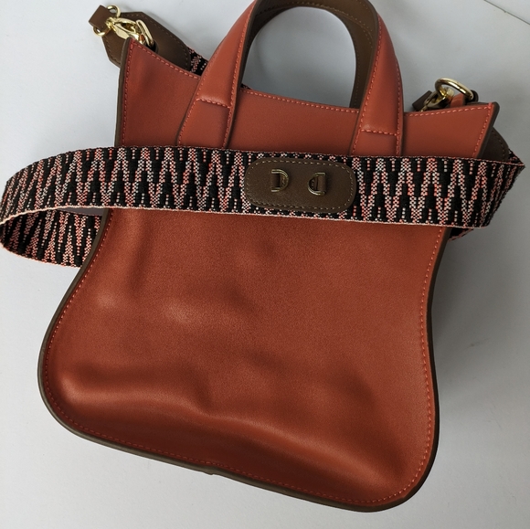 Thale Blanc Mini Gisele Tote in Orange | Minor Defects - Picture 6 of 8